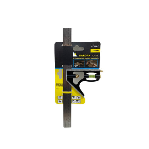 SQUARE  12" COMB SQUARE & LEVEL